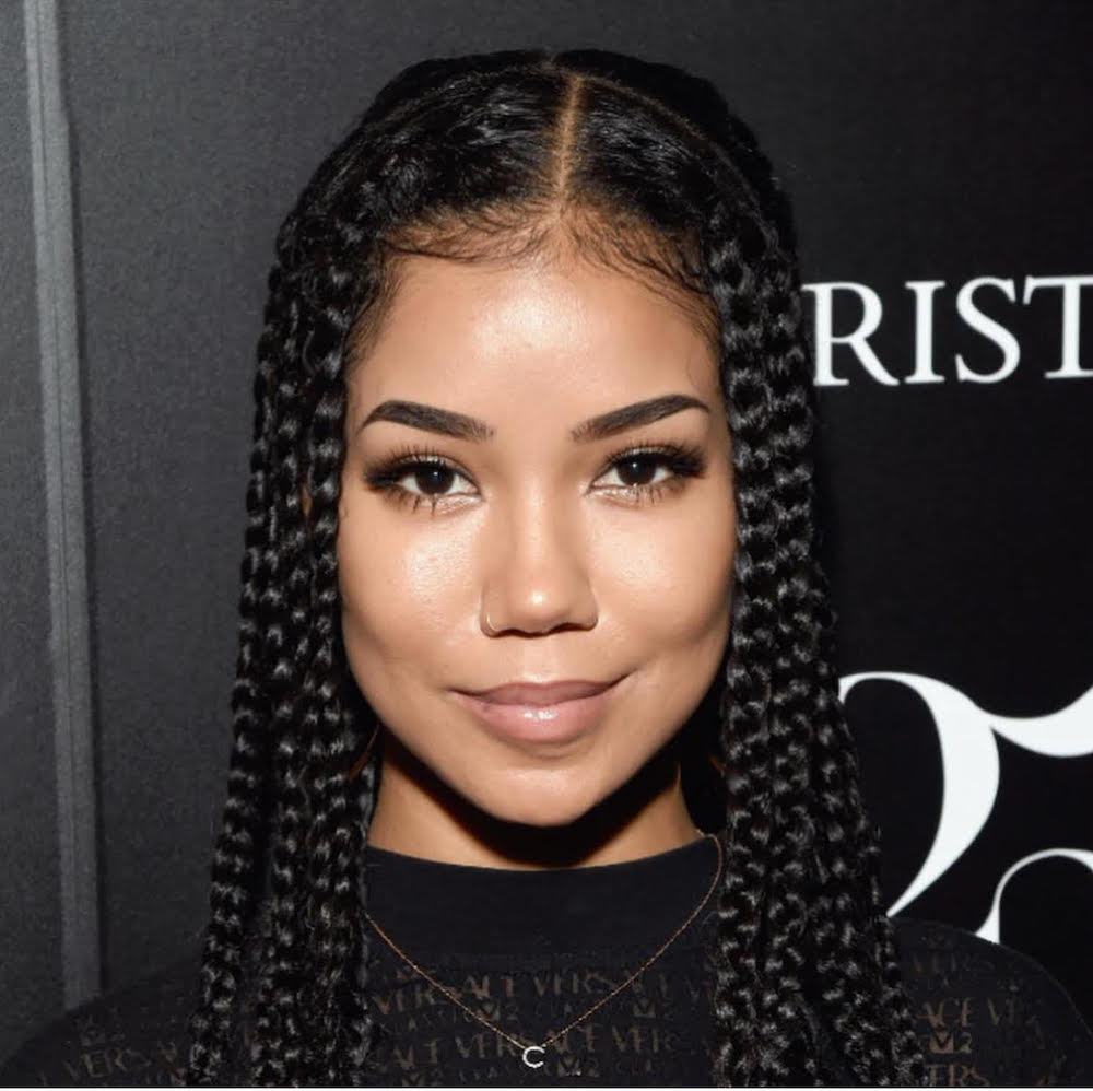 Jhene aiko knotless braids